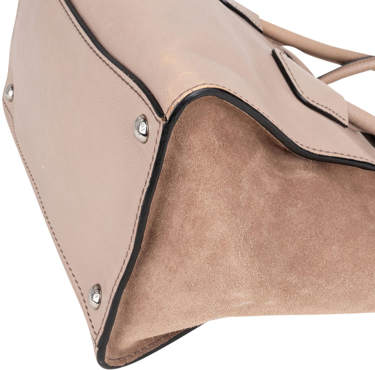 Prada Prada Leather Vitello Handbag Divers