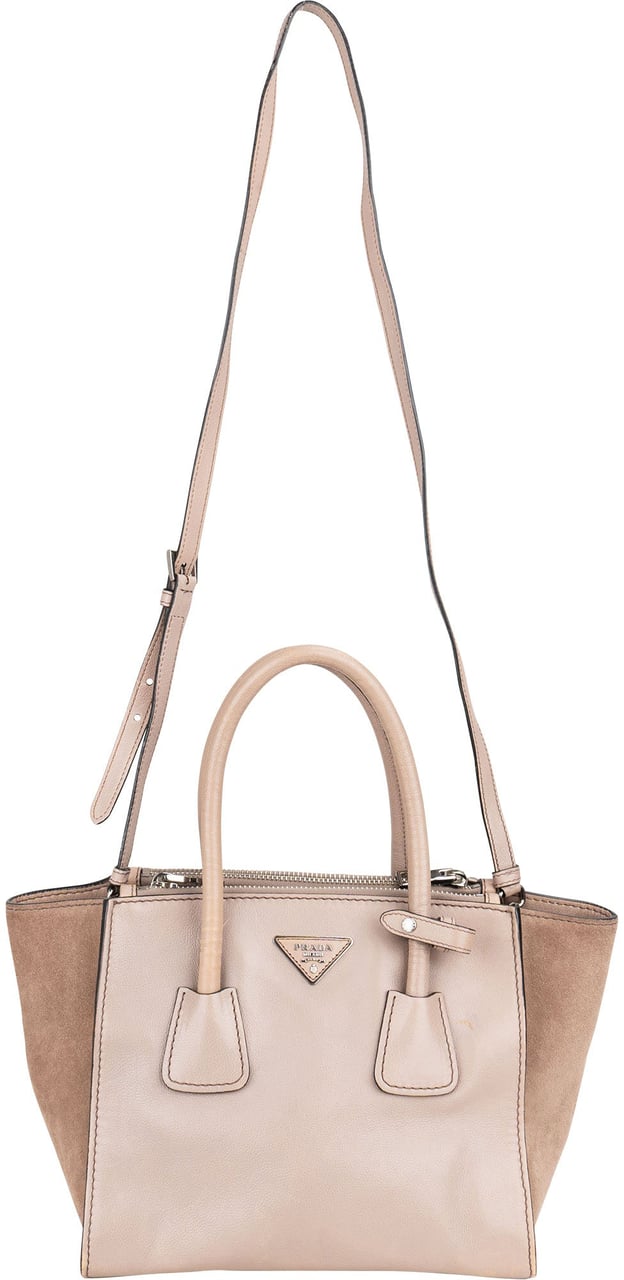 Prada Prada Leather Vitello Handbag Divers