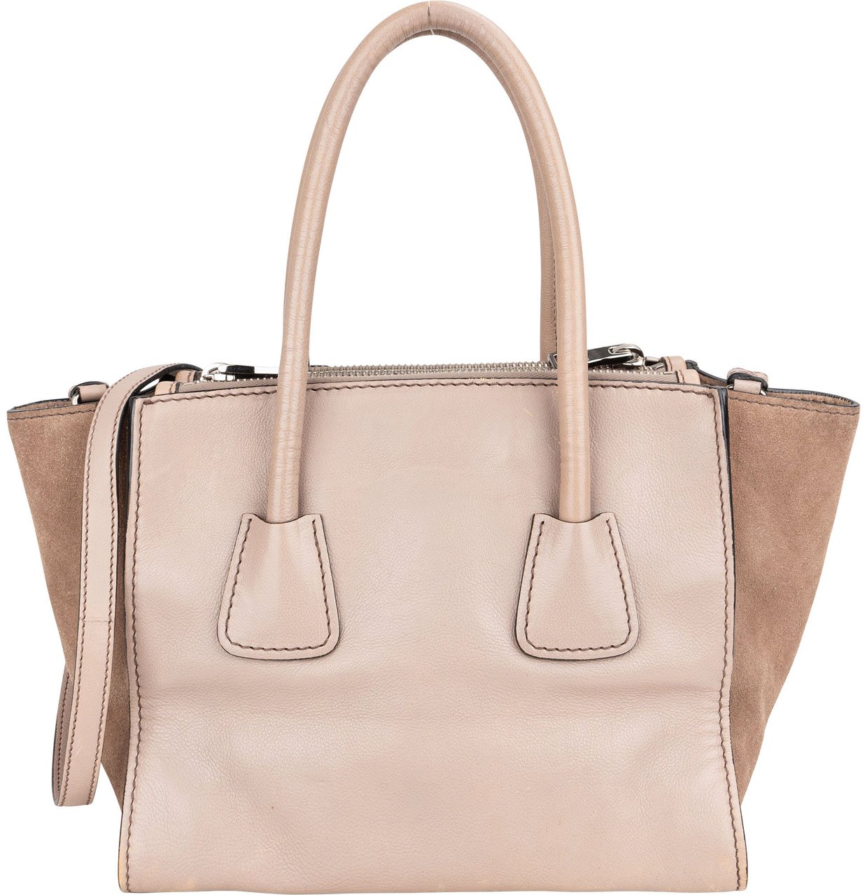 Prada Prada Leather Vitello Handbag Divers