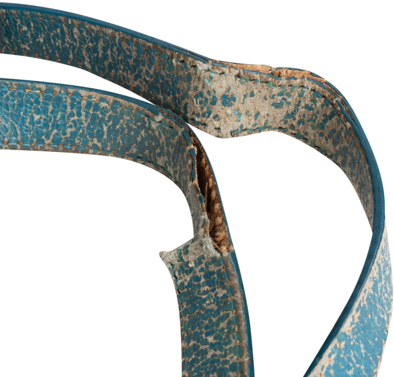 Prada Prada Blue Nylon Handbag Blauw