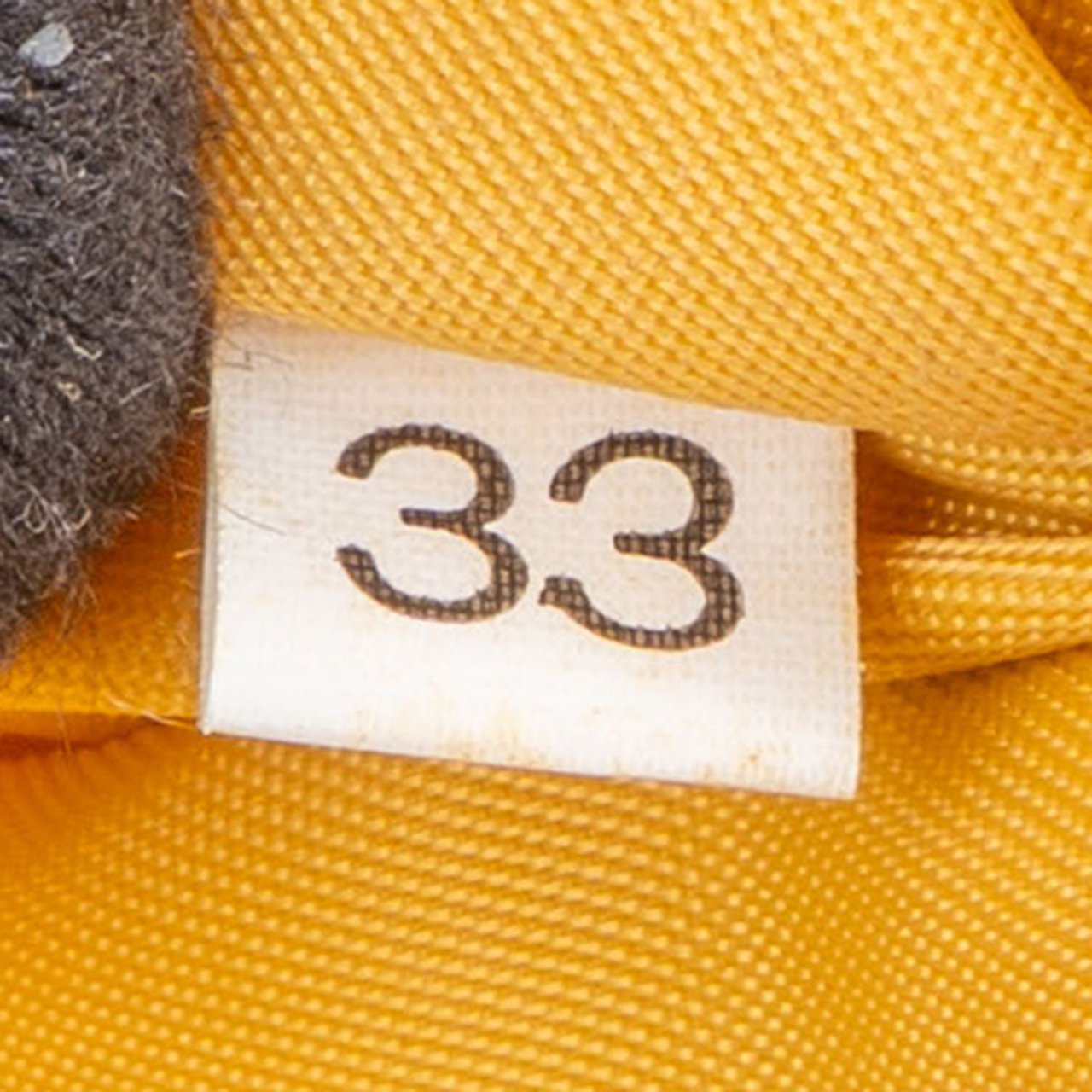 Prada Prada Yellow Nylon Triangle Vintage Re-Edition Handbag Geel