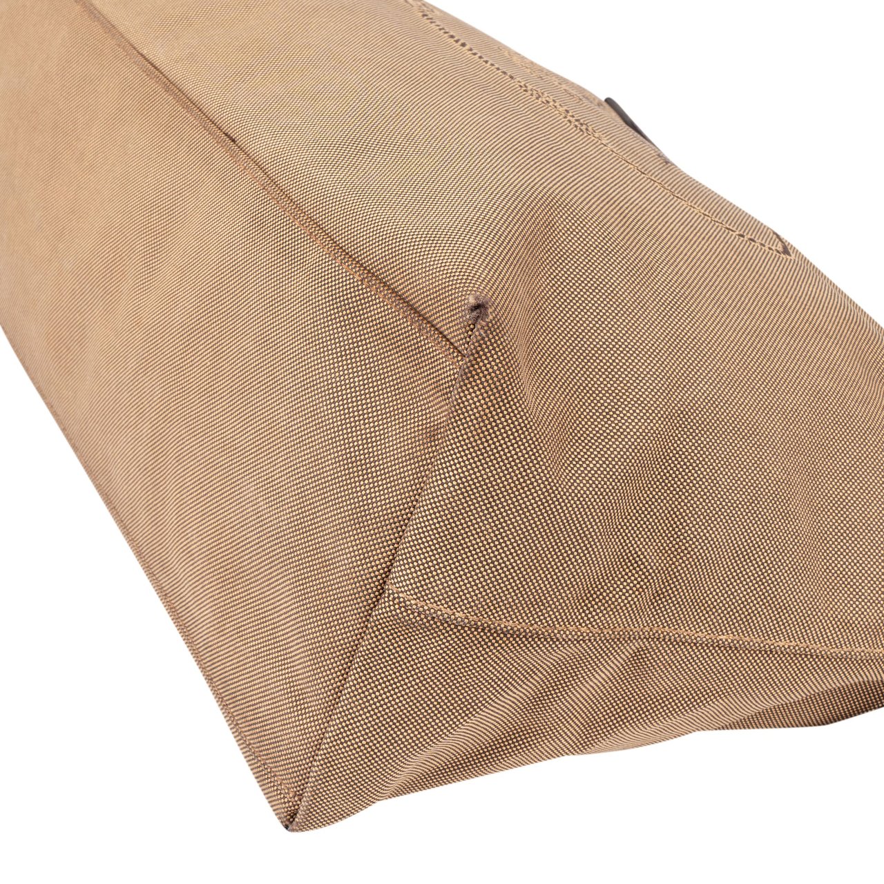 Prada Prada Brown Jacquard City Shoulder Bag Bruin