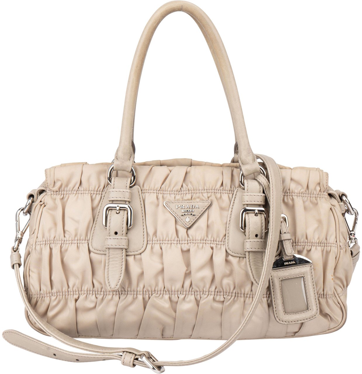 Prada Prada Quilted Nylon City Handbag Divers