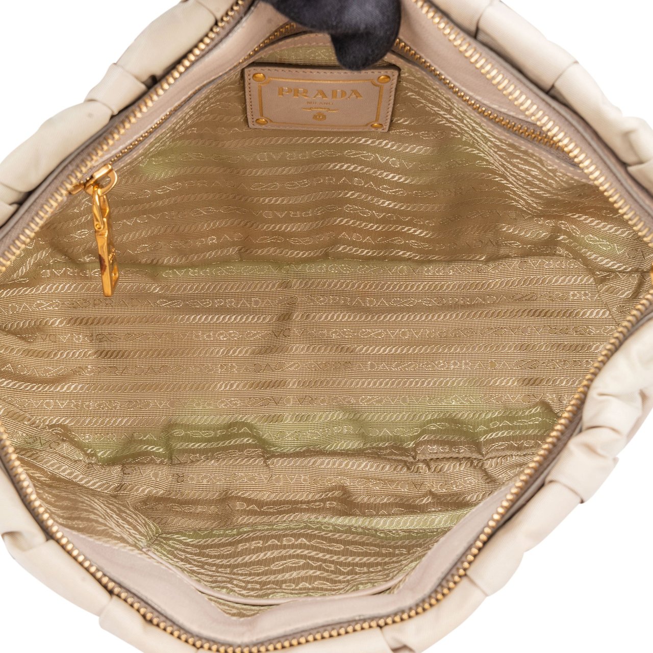 Prada Prada Quilted Nylon City Handbag Divers