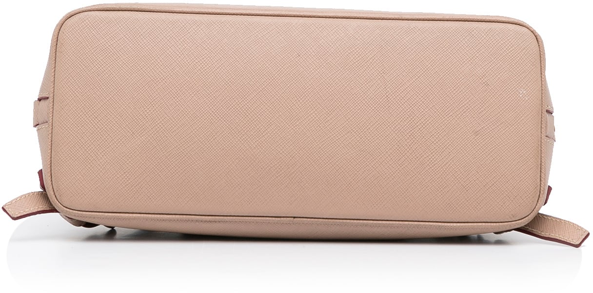 Prada Saffiano Lux Promenade Backpack Bruin