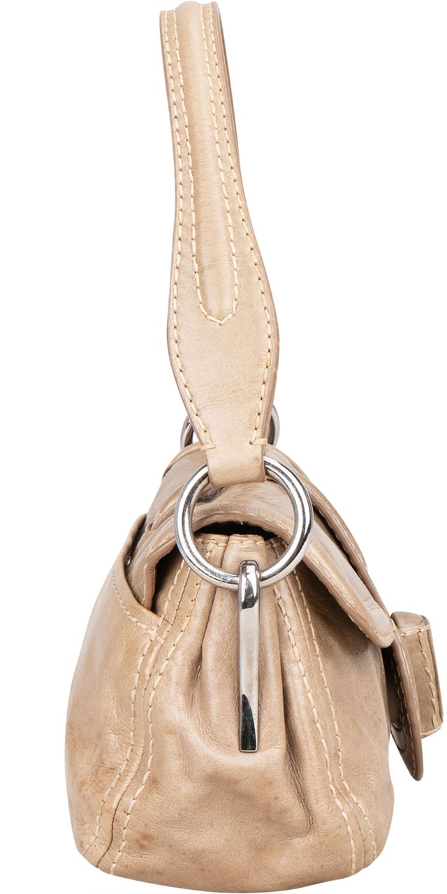 Prada Prada Classic Leather Turnlock Handbag Divers