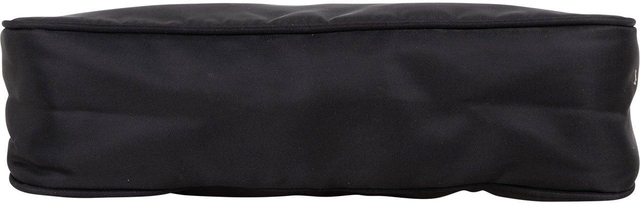 Prada Prada Black Nylon Mini Handbag Zwart