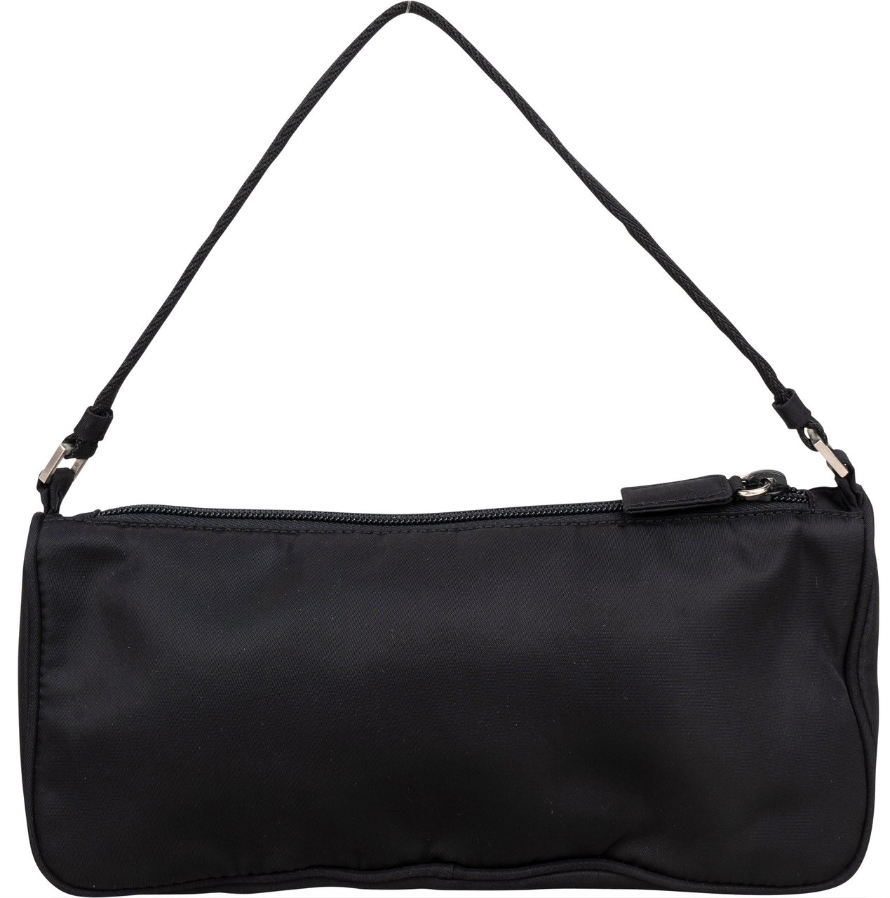 Prada Prada Black Nylon Mini Handbag Zwart