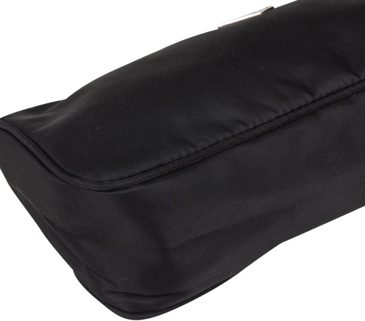 Prada Prada Black Nylon Mini Handbag Zwart