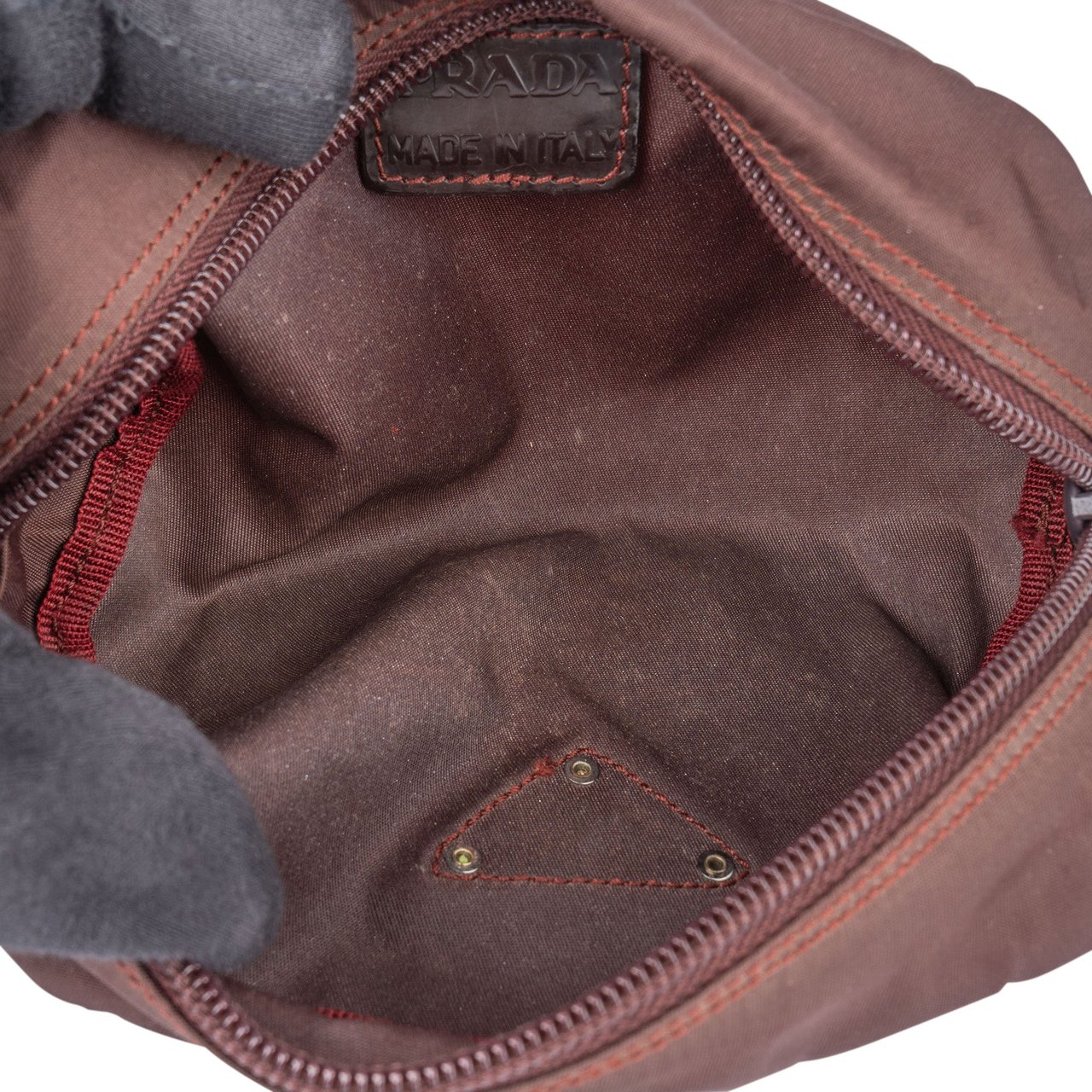 Prada Prada Nylon Traingle Pouch Divers