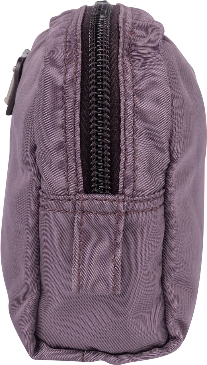 Prada Prada Purple Triangle Pouch Paars