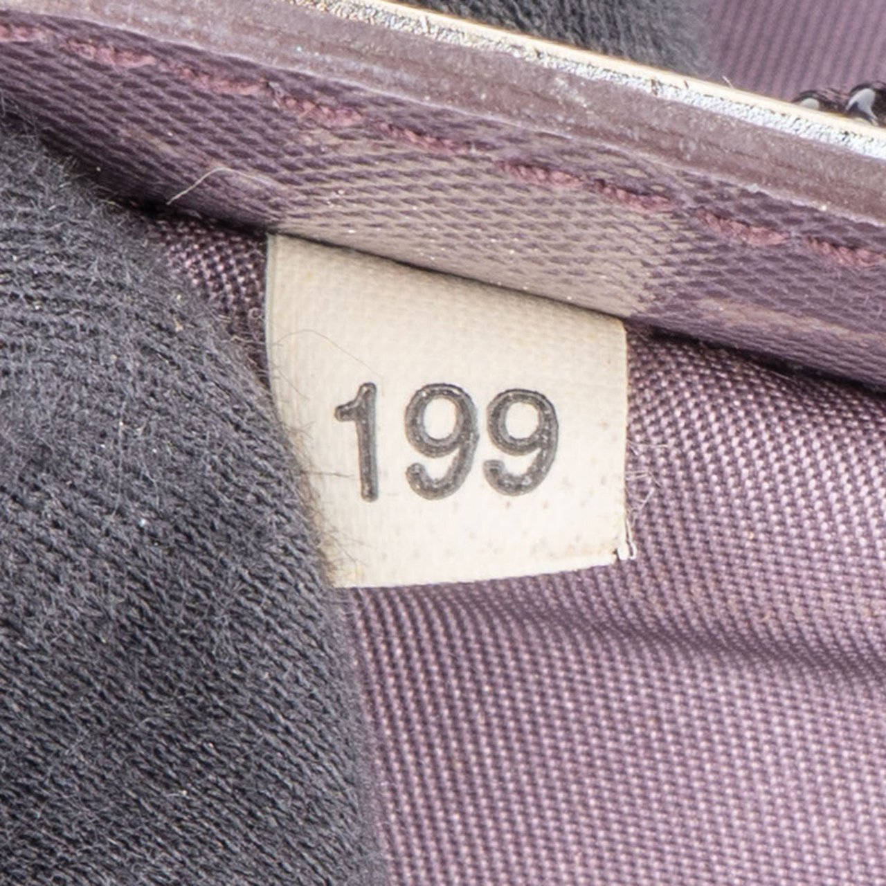 Prada Prada Purple Triangle Pouch Paars