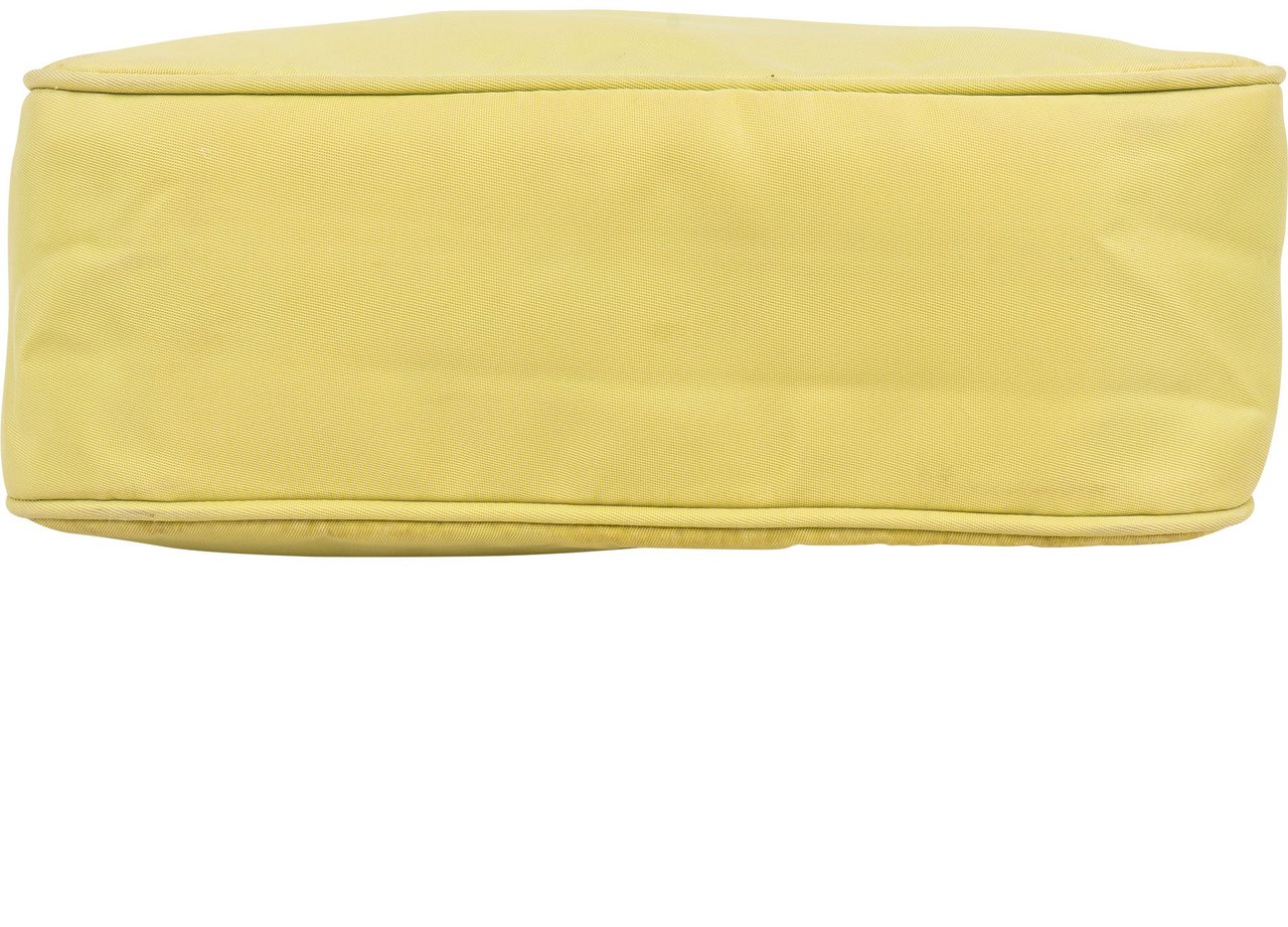 Prada Prada Green Nylon Triangle Vintage Re-Edition Handbag Groen