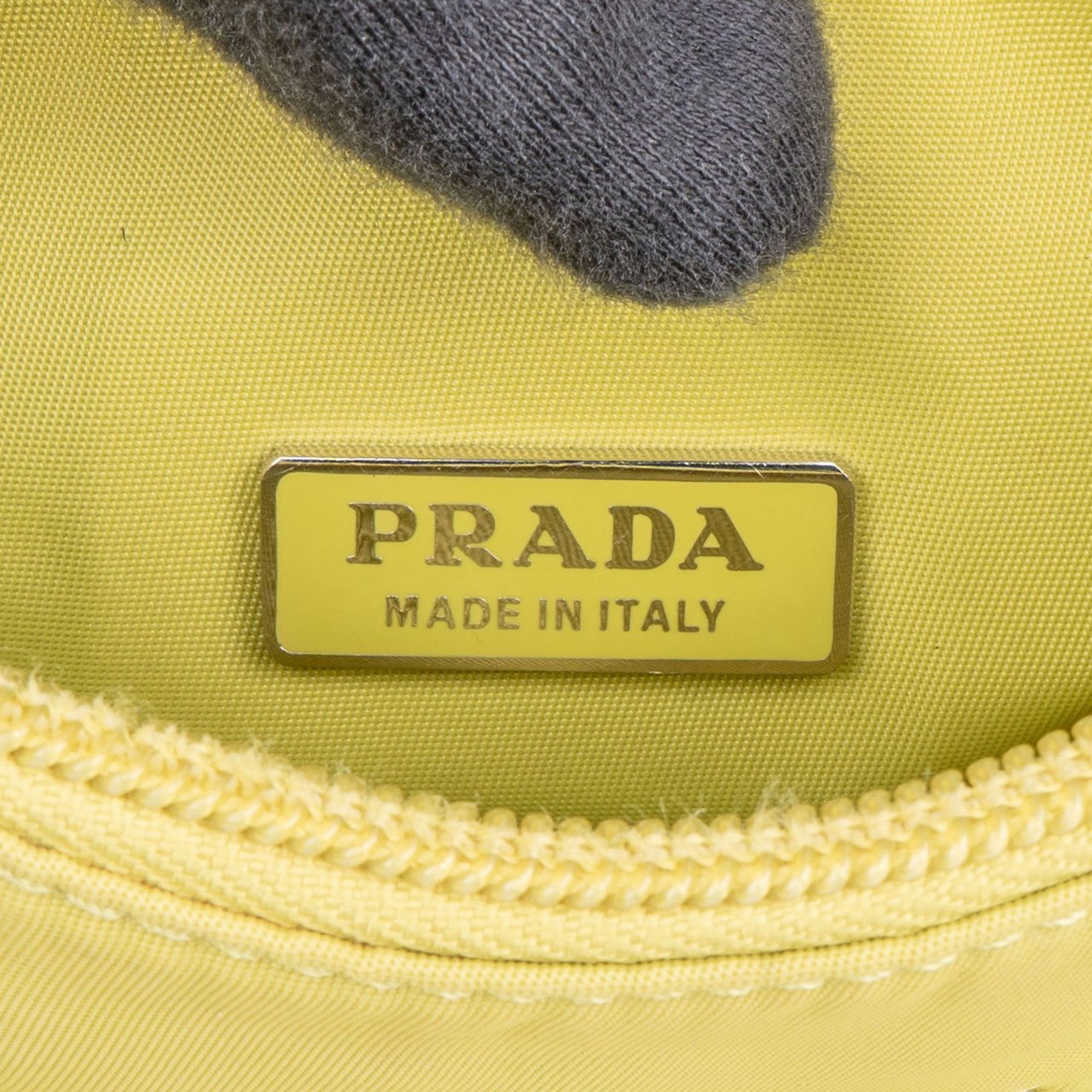 Prada Prada Green Nylon Triangle Vintage Re-Edition Handbag Groen