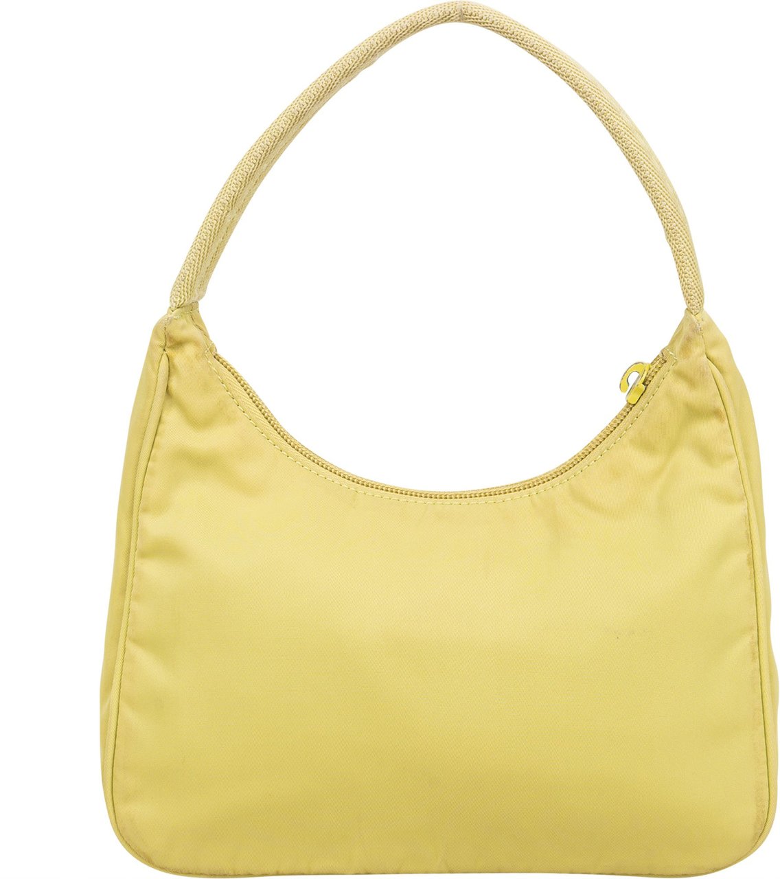 Prada Prada Green Nylon Triangle Vintage Re-Edition Handbag Groen