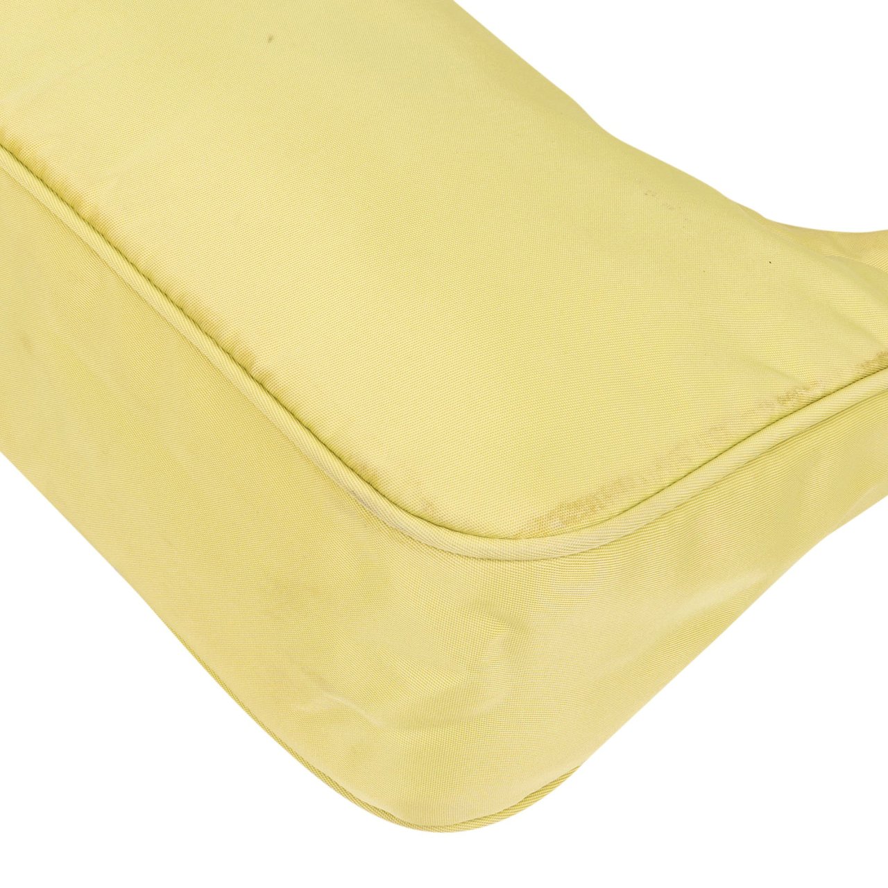 Prada Prada Green Nylon Triangle Vintage Re-Edition Handbag Groen