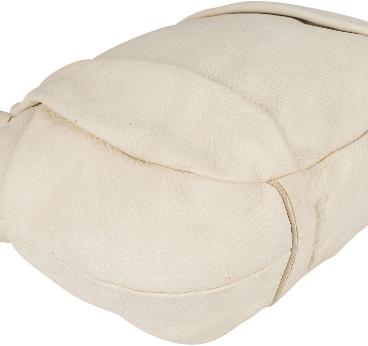 Prada White Calfskin Vitello Handbag Wit