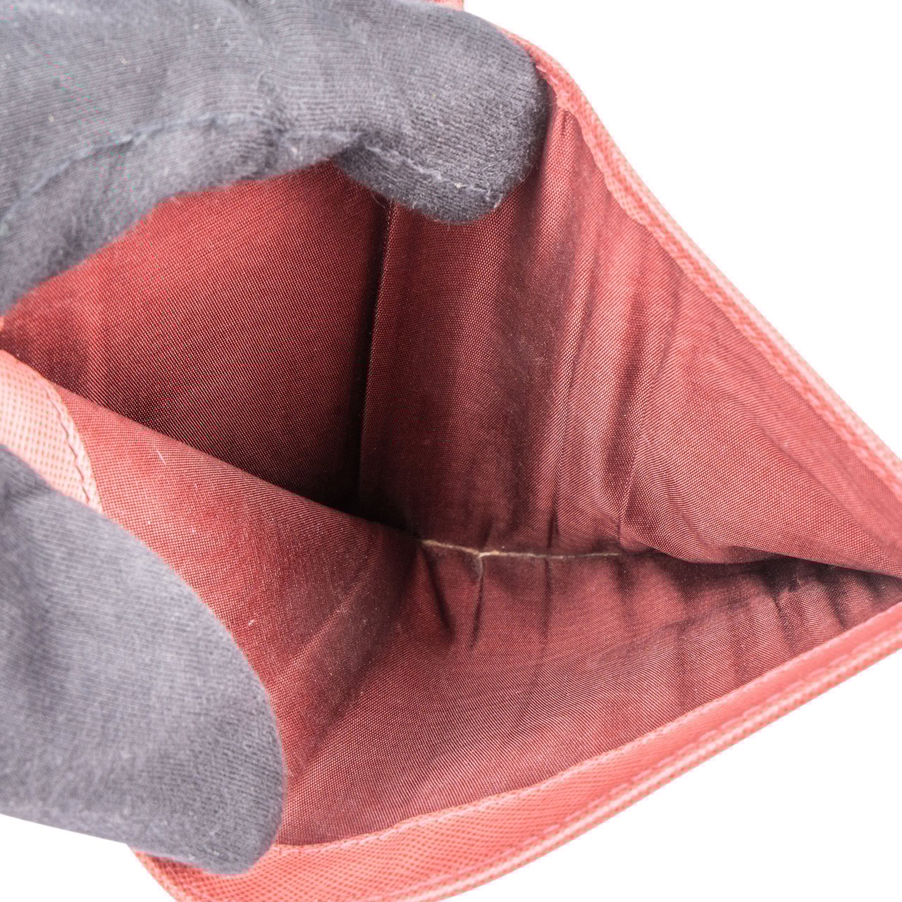 Prada Prada Pink Saffiano Leather Clip Wallet Roze