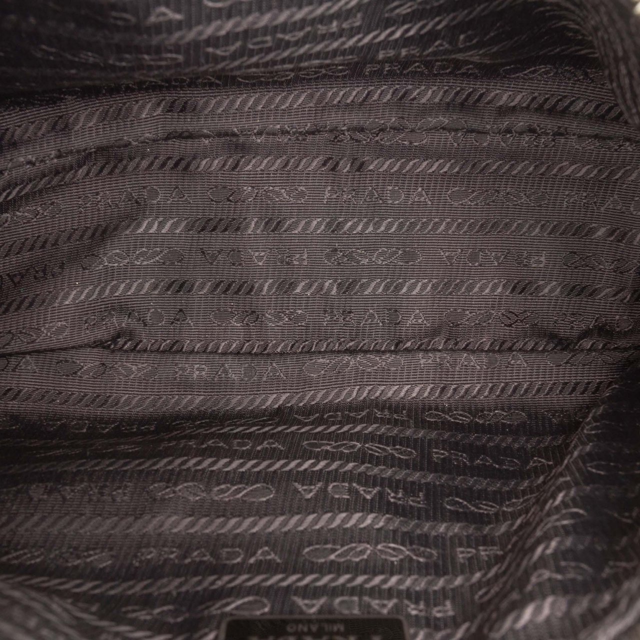 Prada Tessuto Re Edition 2005 Satchel Zwart