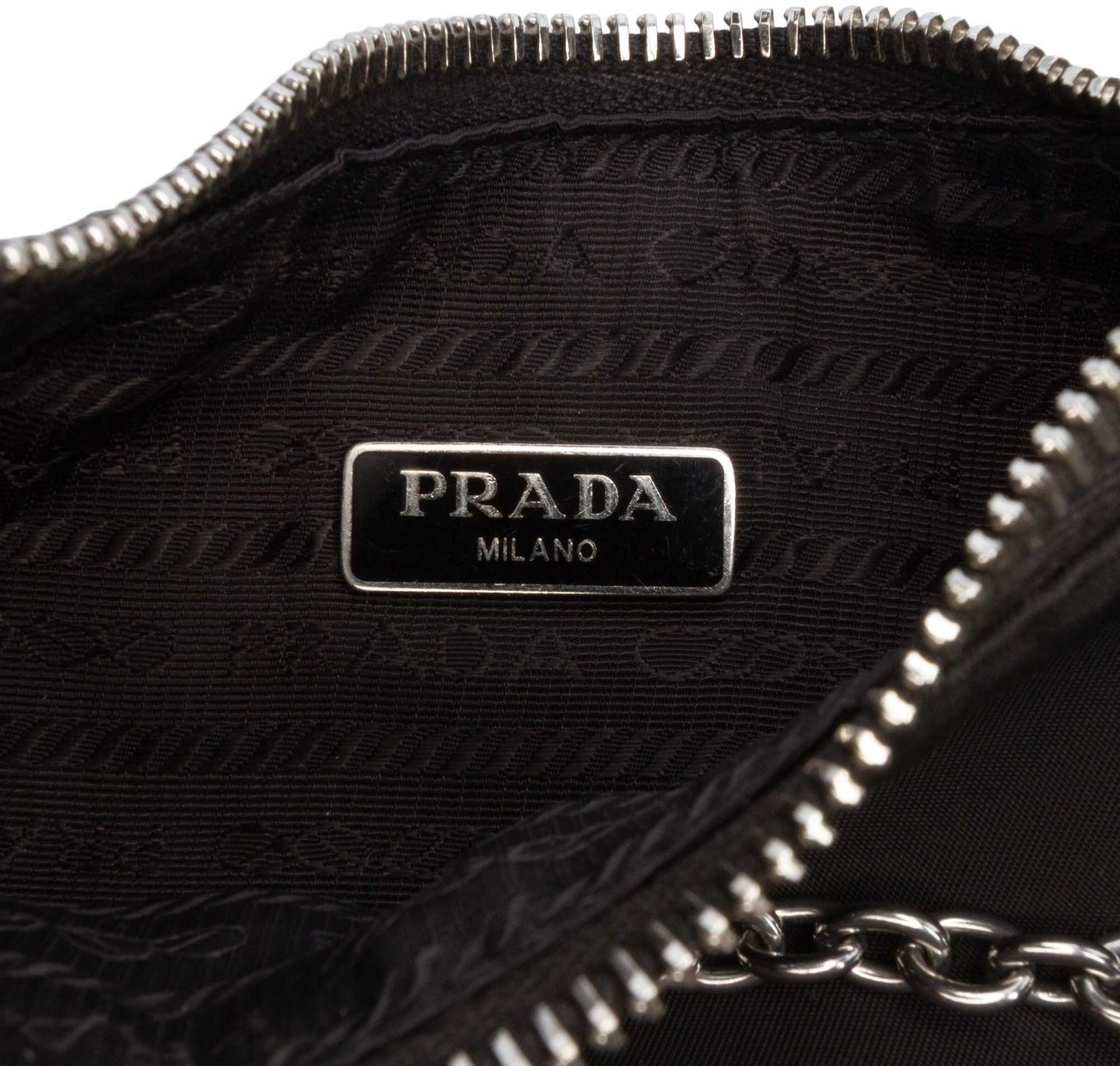 Prada Tessuto Re Edition 2005 Satchel Zwart