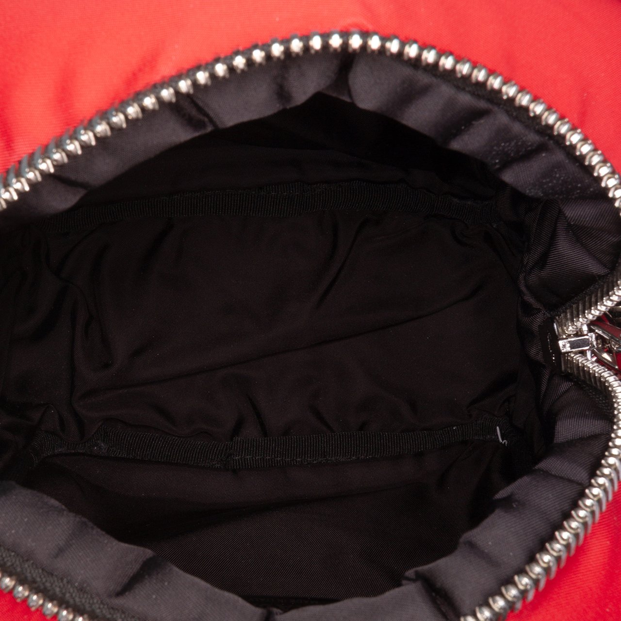 Prada Tessuto Pocket Top Handle Cargo Bag Rood