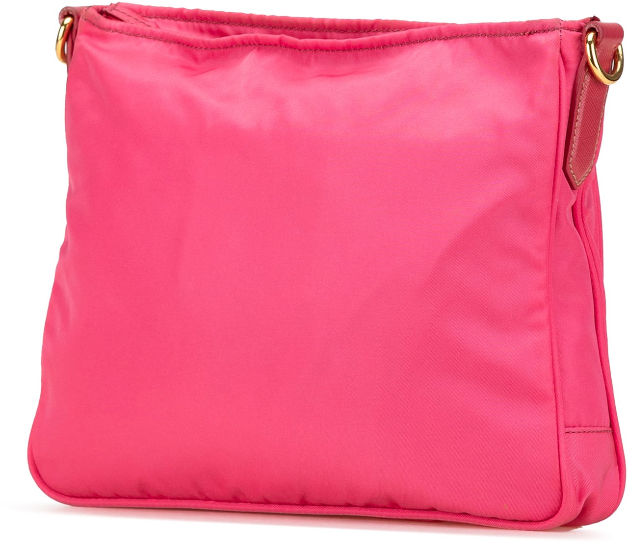 Prada Tessuto Zip Top Crossbody Roze