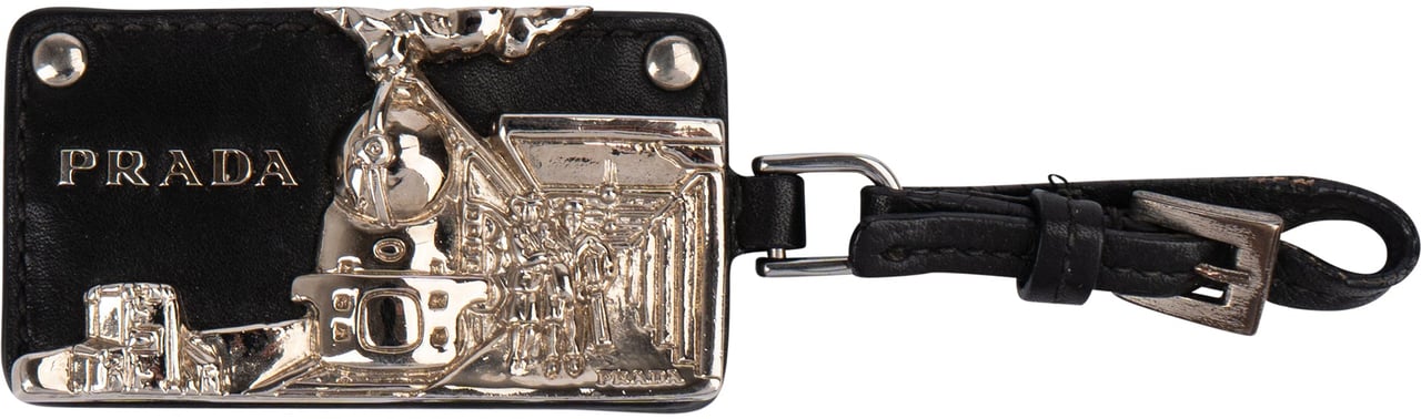 Prada Prada Luggage Train Bags Pendant Zwart