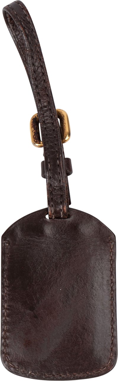 Prada Prada Brown Leather Bags Pendant Bruin