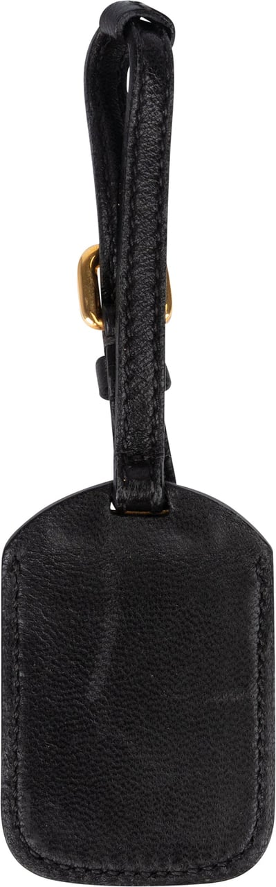 Prada Prada Black Leather Bags Pendant Zwart