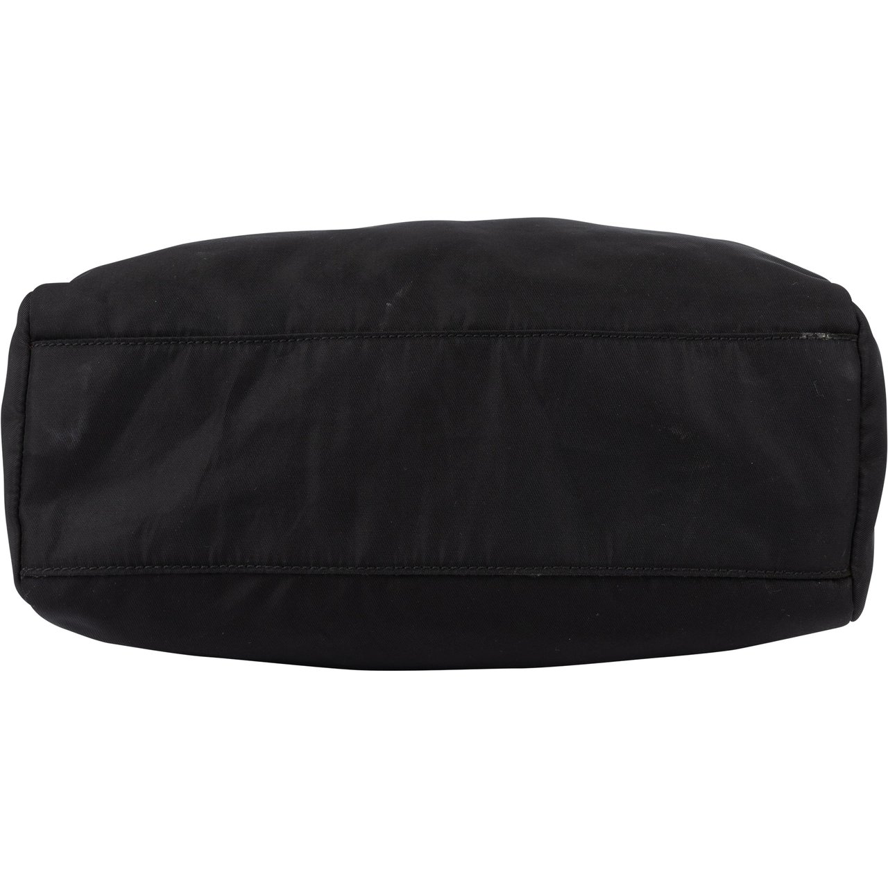 Prada Prada Black Nylon Triangle Handbag Zwart