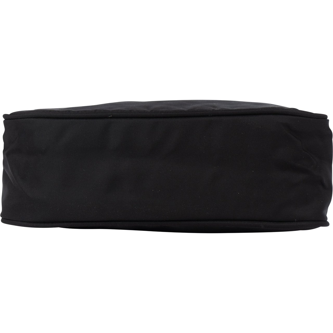 Prada Prada Black Nylon Triangle Vintage Re-Edition Handbag Zwart