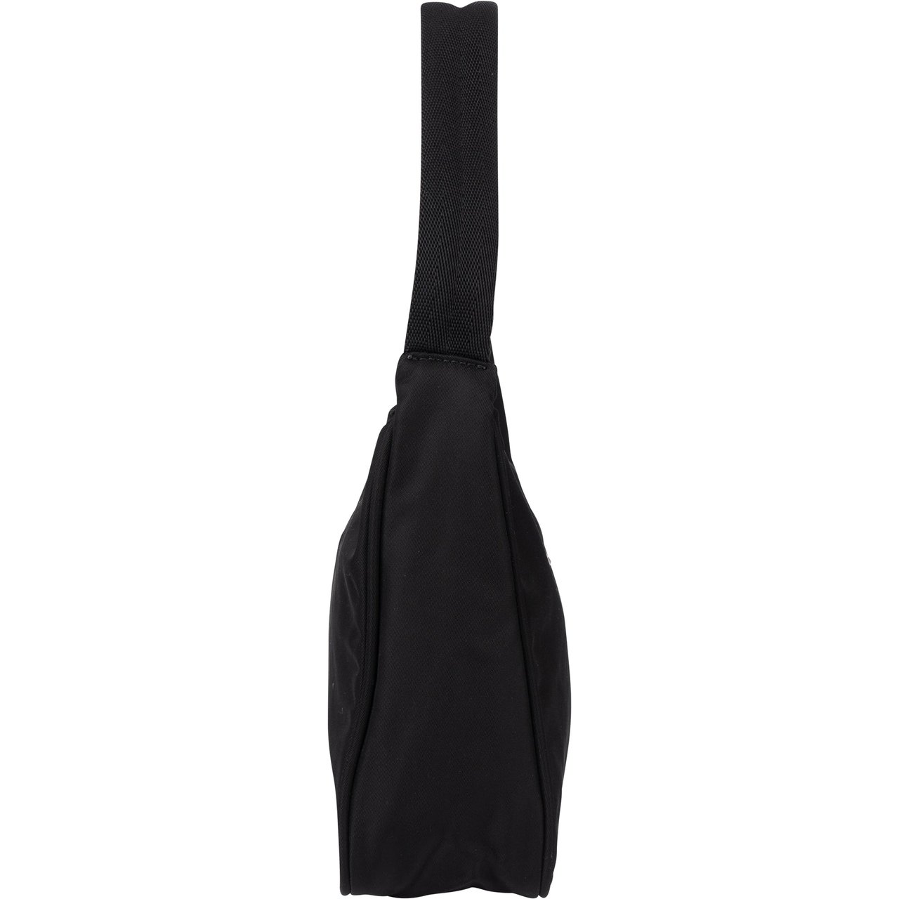 Prada Prada Black Nylon Triangle Vintage Re-Edition Handbag Zwart