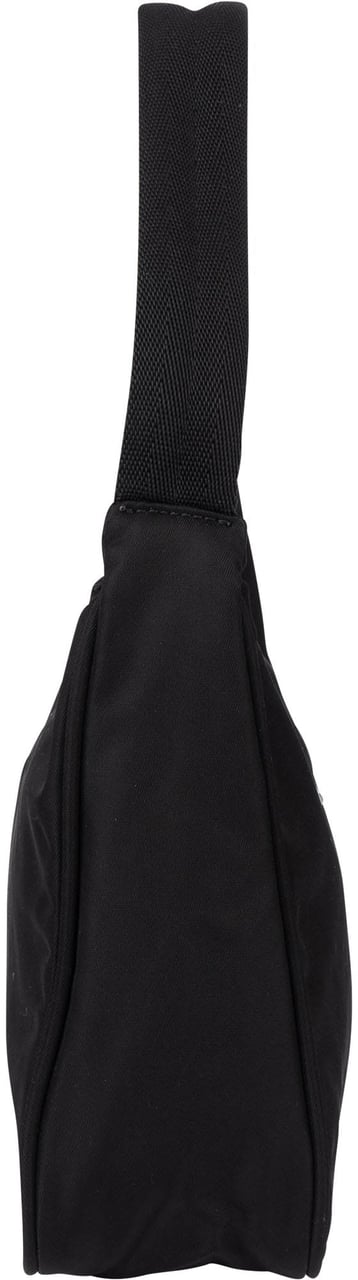 Prada Black Nylon Triangle Vintage Re-Edition Handbag Zwart