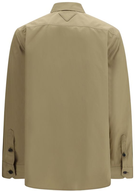 Prada Beige Cotton Shirt Beige