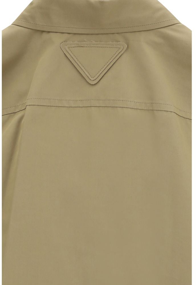 Prada Beige Cotton Shirt Beige