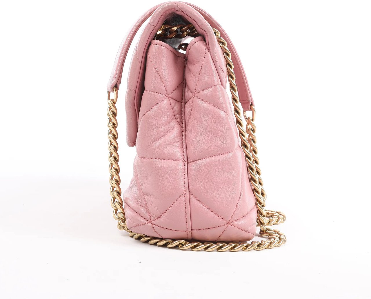 Prada Prada Spectrum Small Leather Chain Shoulder Bag in Pink Roze
