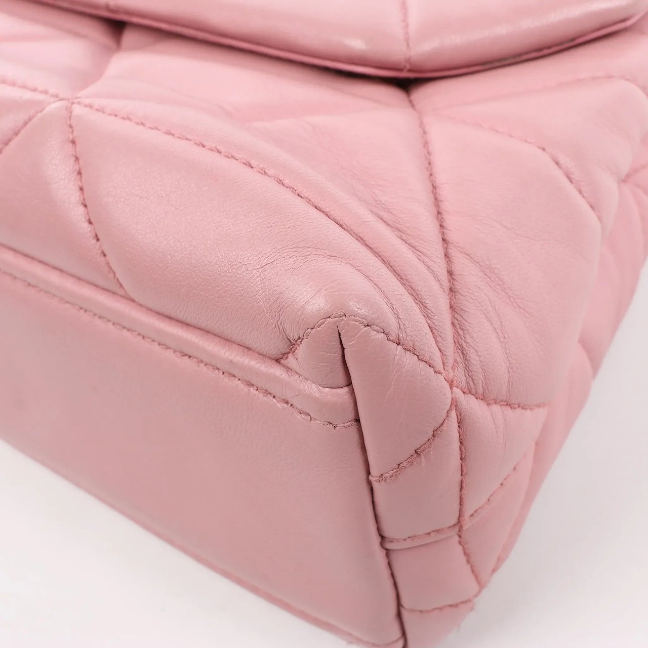 Prada Prada Spectrum Small Leather Chain Shoulder Bag in Pink Roze