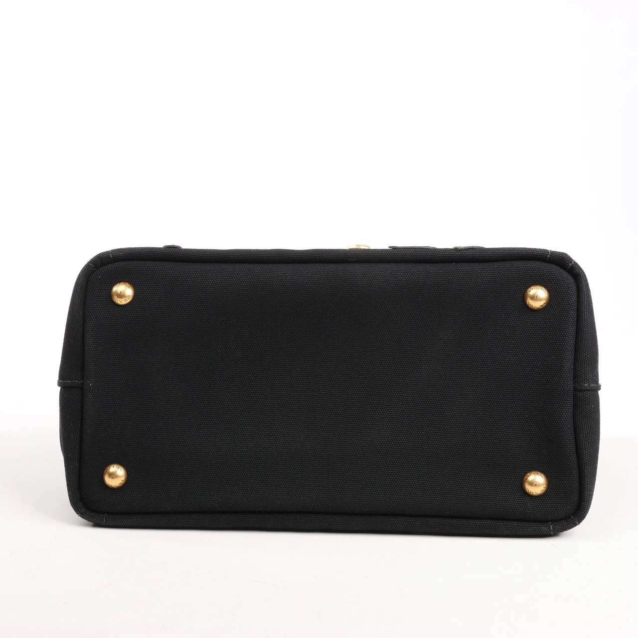 Prada Prada Canapa Hawaii 2Way Handbag in Black x Orange Divers