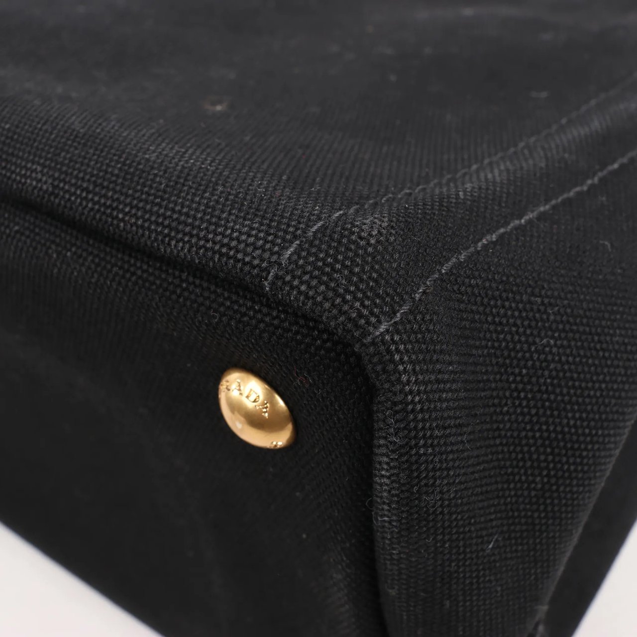 Prada Prada Canapa Hawaii 2Way Handbag in Black x Orange Divers