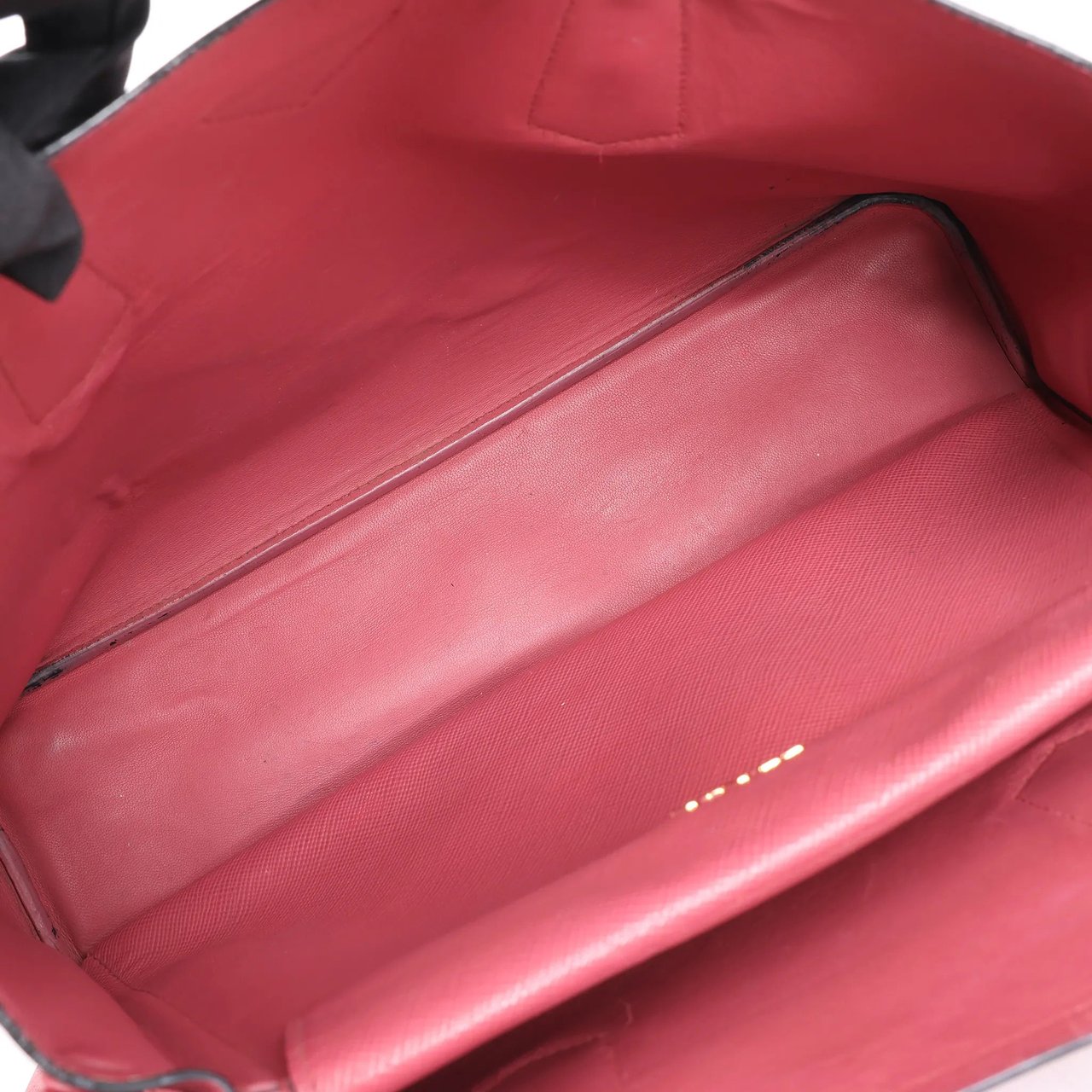 Prada Prada Cuir Saffiano Lux Leather 2Way Handbag in Pink Roze