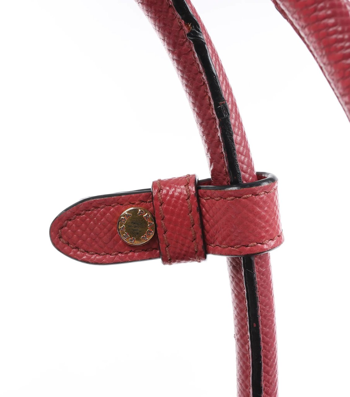 Prada Prada Cuir Saffiano Lux Leather 2Way Handbag in Pink Roze