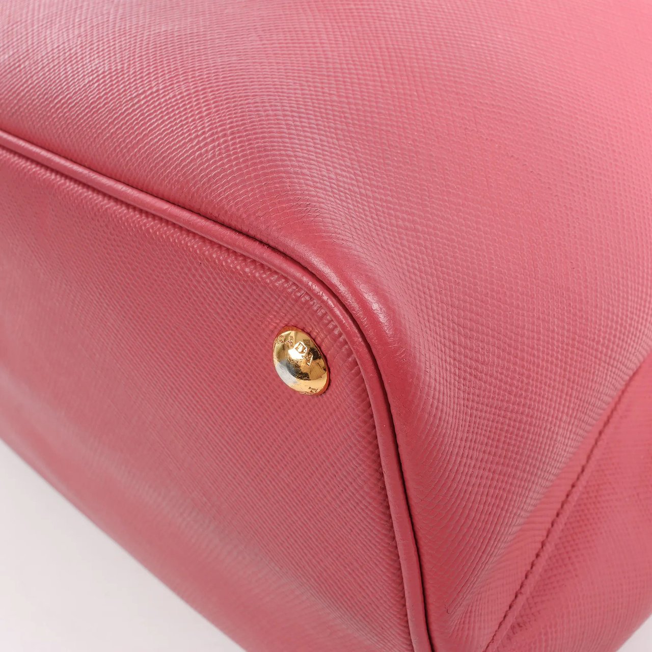 Prada Prada Cuir Saffiano Lux Leather 2Way Handbag in Pink Roze