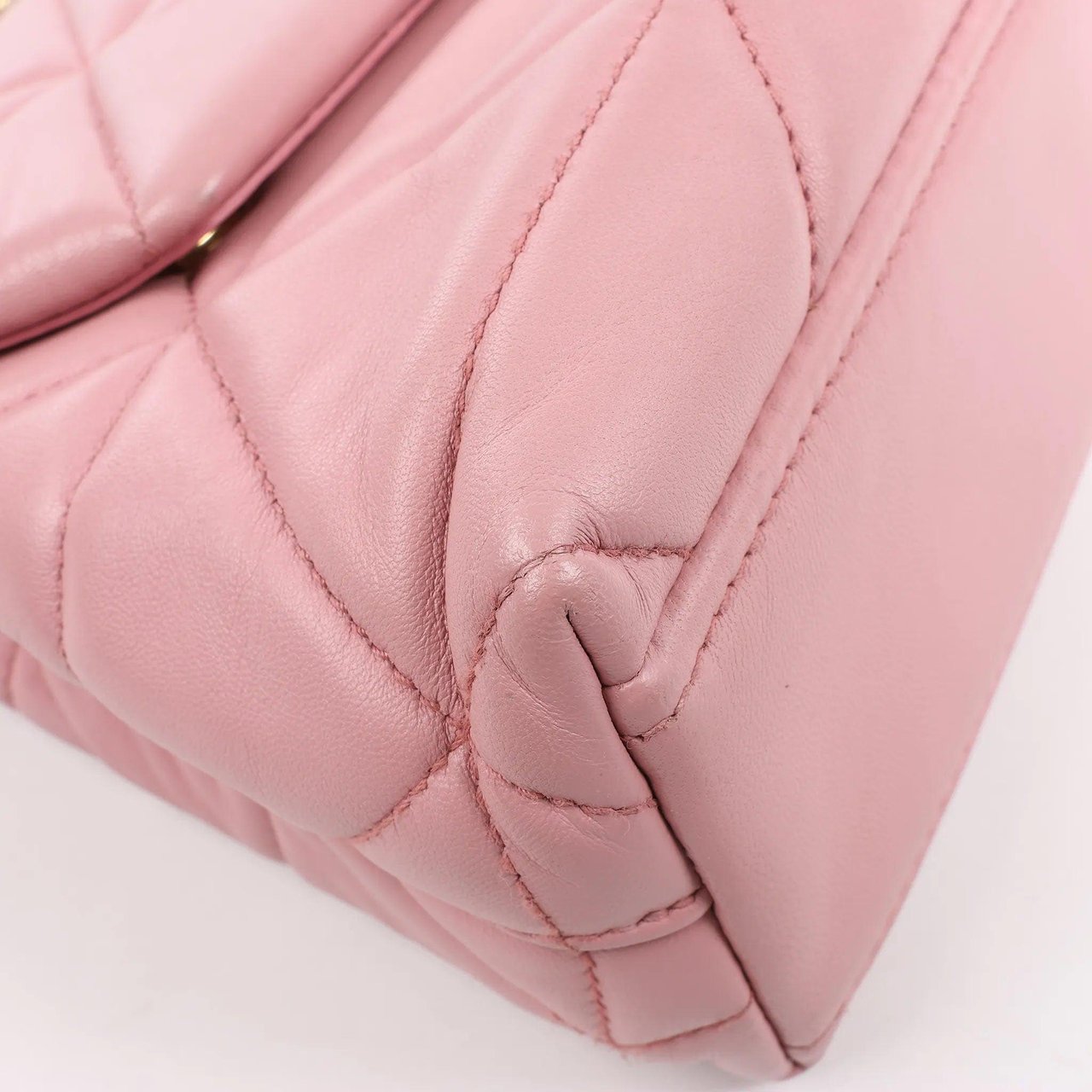 Prada Prada Spectrum Small Leather Chain Shoulder Bag in Pink Roze