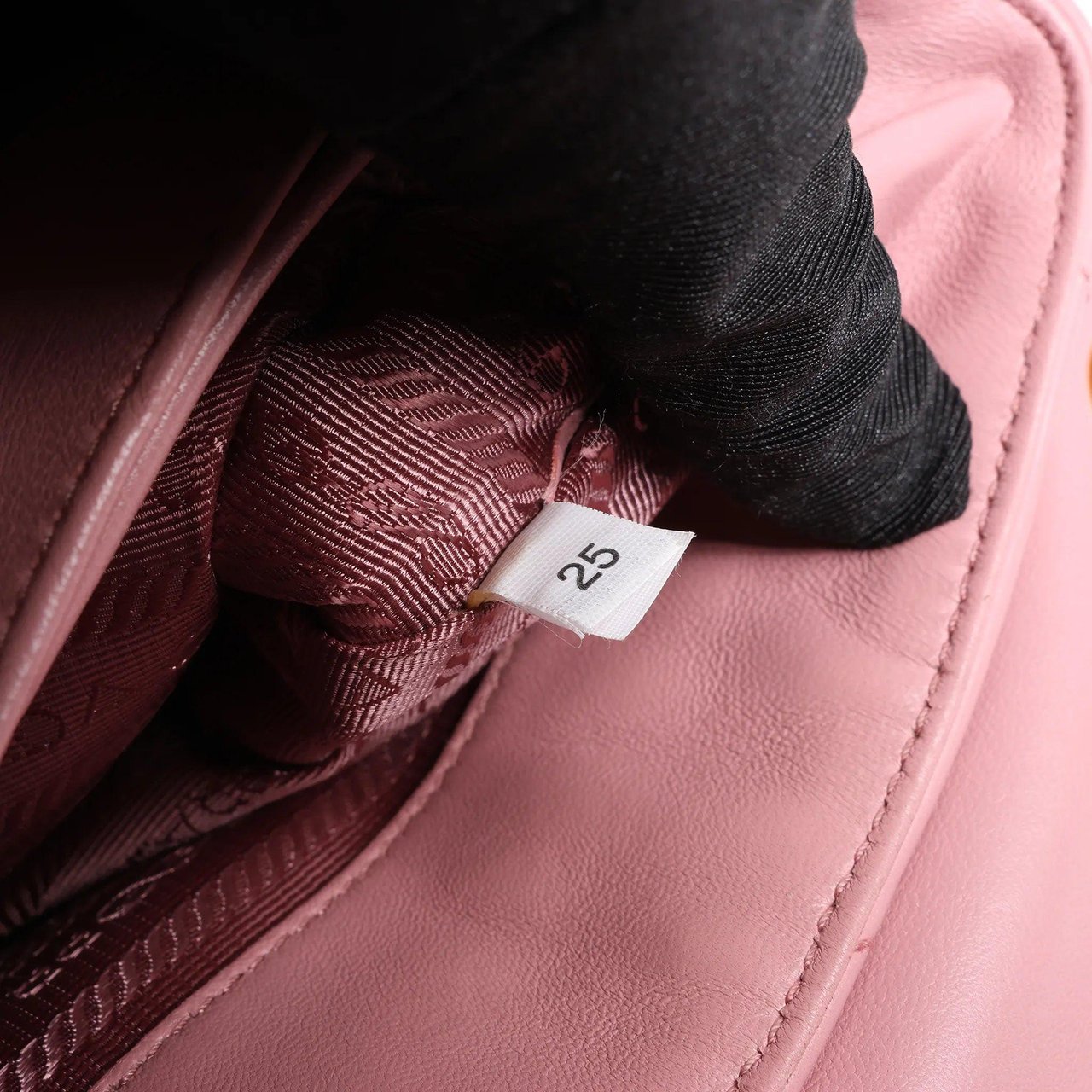 Prada Prada Spectrum Small Leather Chain Shoulder Bag in Pink Roze