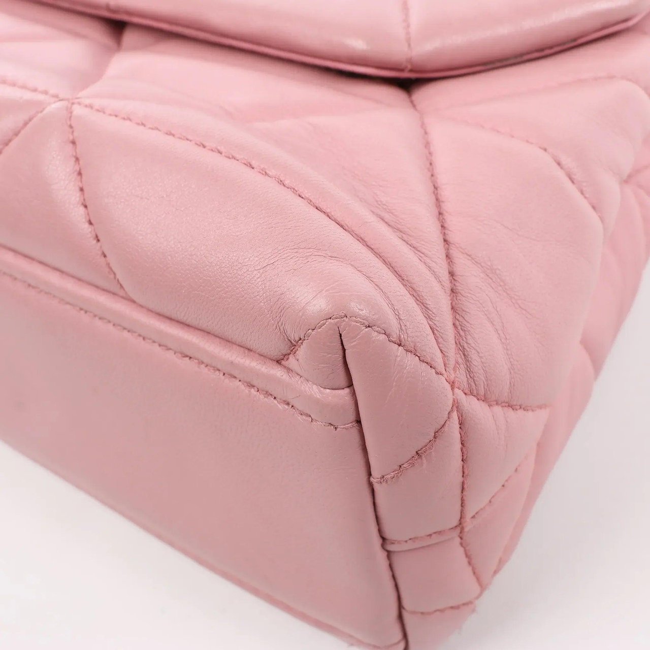 Prada Prada Spectrum Small Leather Chain Shoulder Bag in Pink Roze