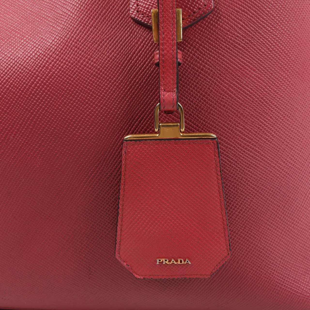 Prada Prada Cuir Saffiano Lux Leather 2Way Handbag in Pink Roze