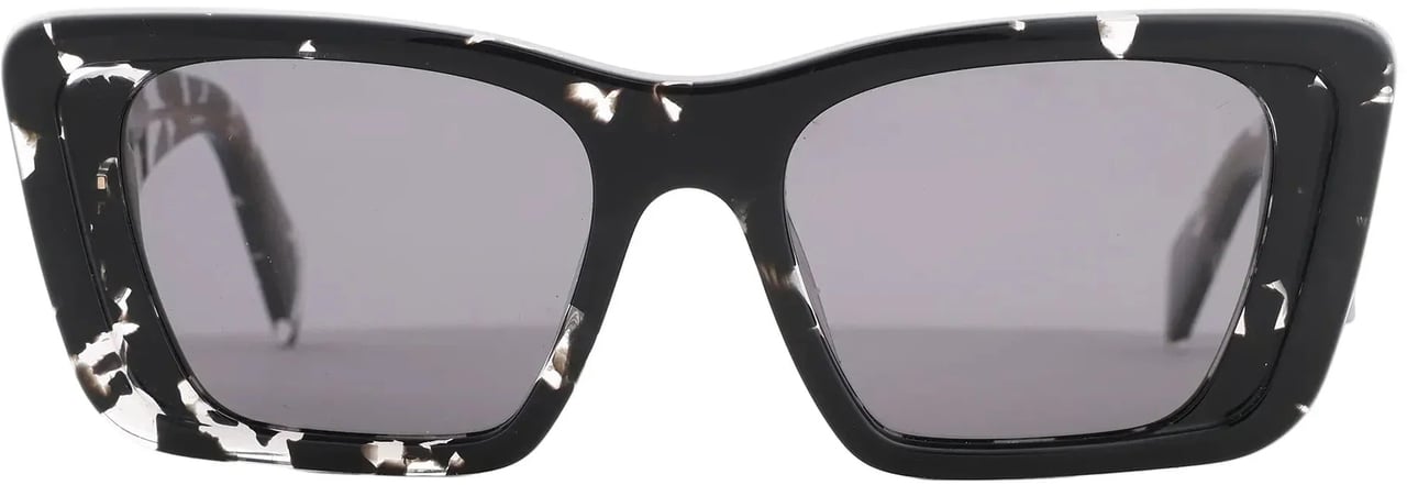 Prada Cat Eye-Frame Sunglasses in Black PR 08Y Zwart