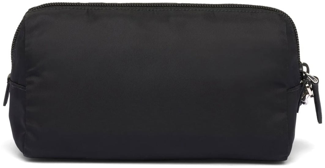 Prada Prada Re-Nylon Zipped Pouch Zwart