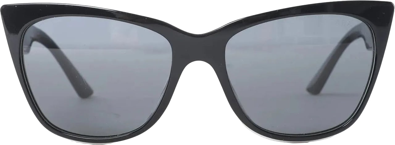 Prada SPR 23X Sunglasses in Black/White Zwart