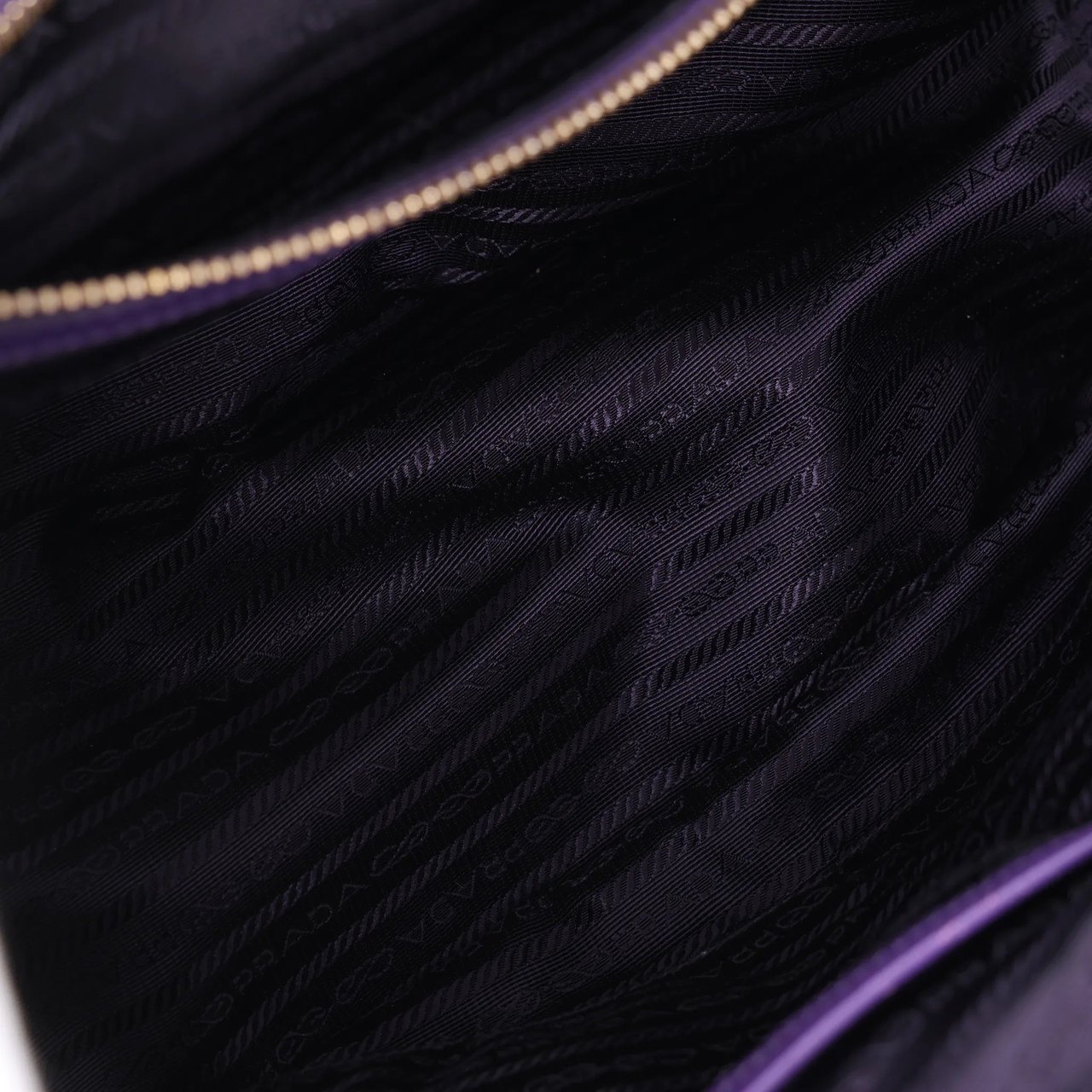 Prada Galleria Saffiano Lux Leather 2Way Handbag in Purple Divers